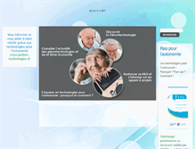 Tablet Screenshot of gerontechnologies.com